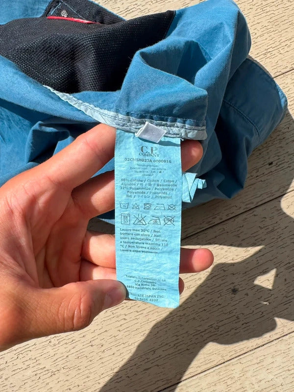 CP Company 50 Fili Jacket in Sky Blue