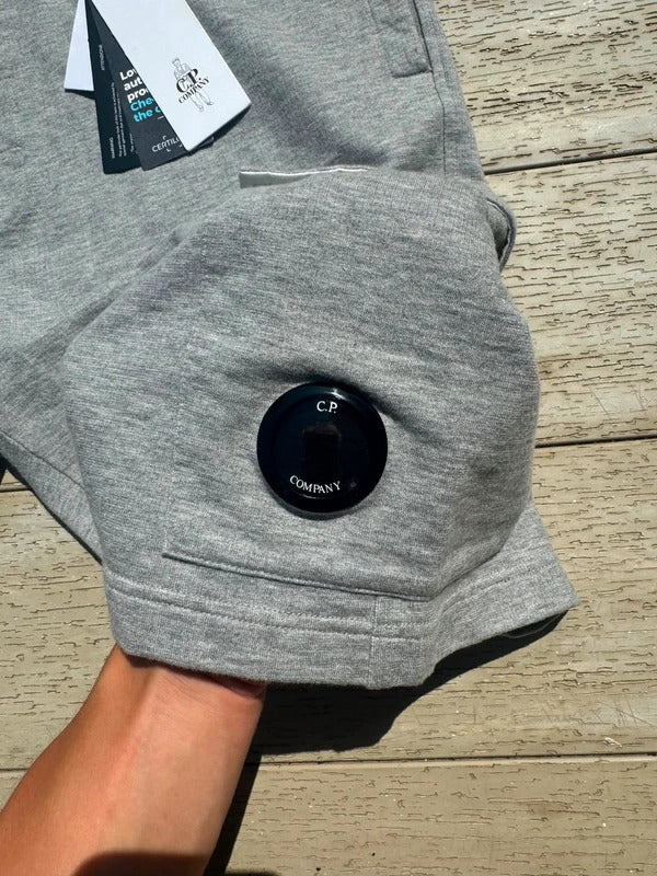 CP Company Cotton Cargo Shorts in Grey
