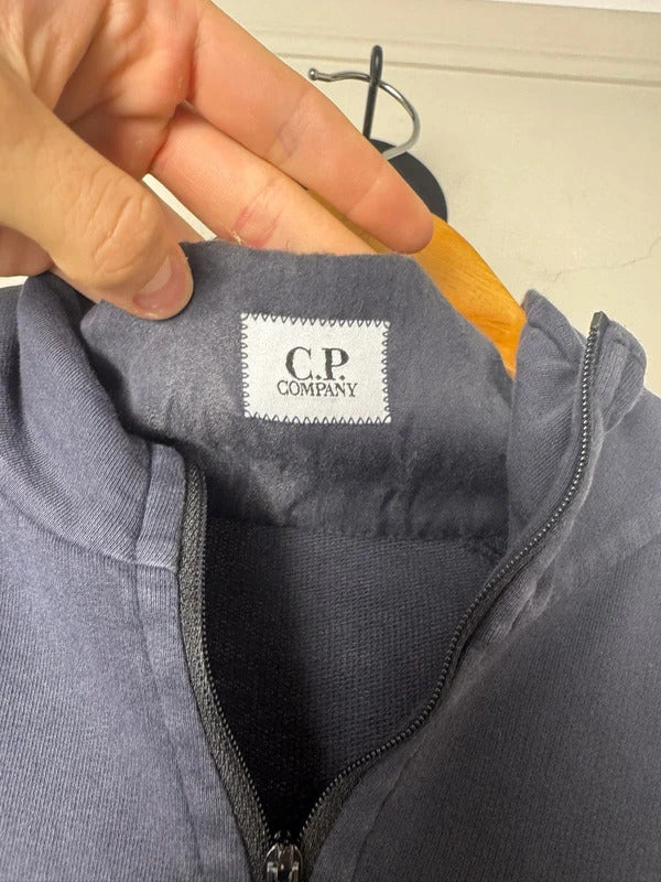C.P. Company Quarter Zip in Navy