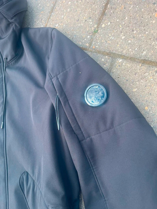 CP Company Black Fishtail Parka
