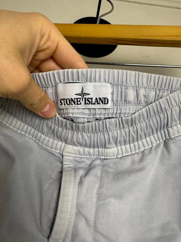 Stone Island Baby Blue Cargo Shorts