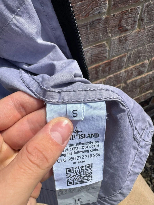 Stone Island Double Pocket Overshirt in Lilac