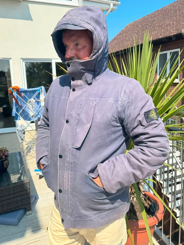 Stone Island 3L Performance Cotton With Primaloft Insulation Technology
