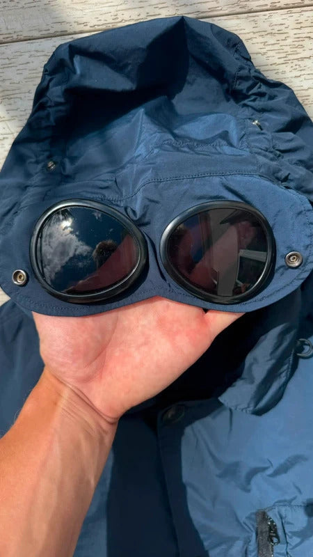 CP Company Goggle Nycra Jacket in Navy