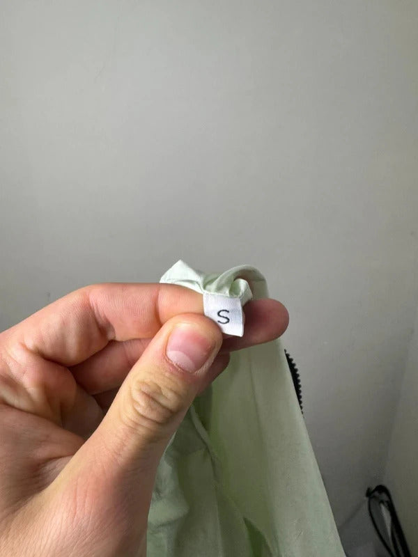 C.P. Company Chrome Hooded Jacket in Mint Green