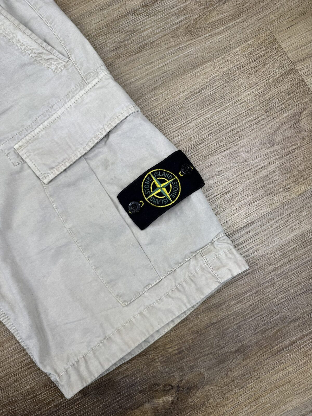 Stone Island Type SL Cargo Shorts - Stone - W30