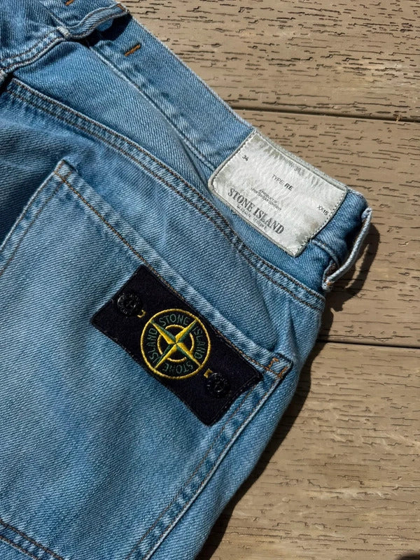 Stone Island Denim Jeans in Light Blue