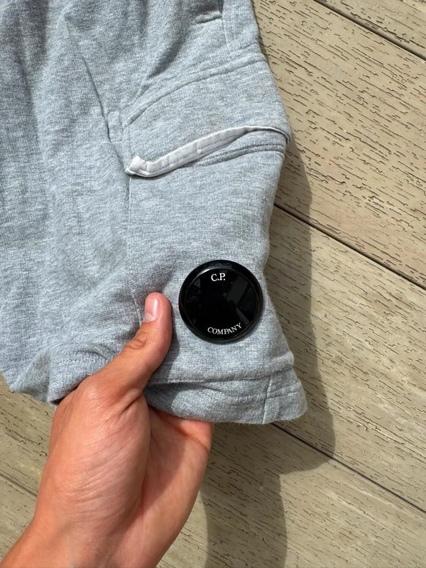 Grey CP Company Cotton Shorts