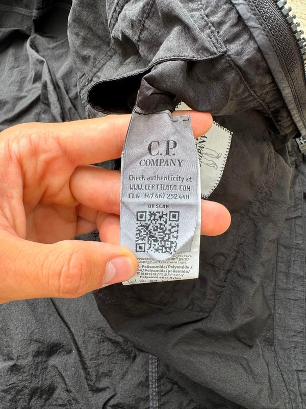 CP Company MTTN Hooded Jacket in Black