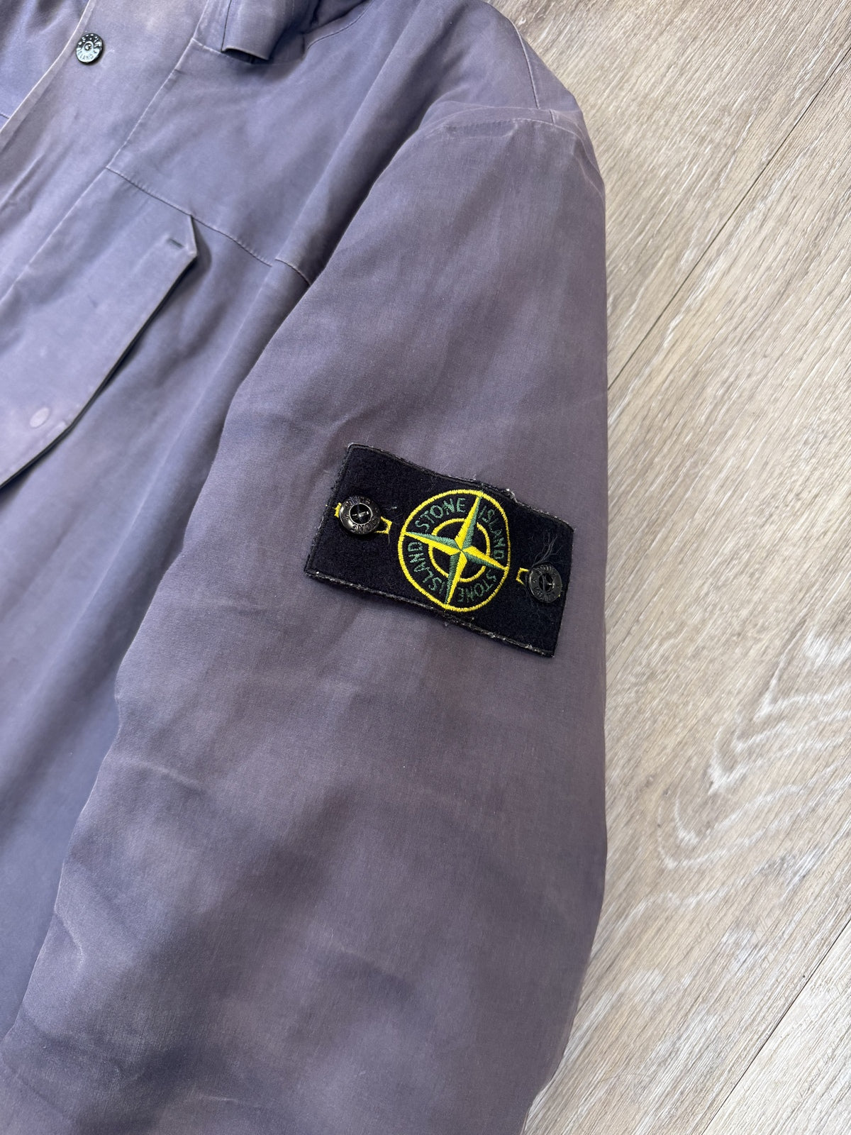 Stone Island AW13 Purple 3L Performance Cotton Primaloft Jacket - Large