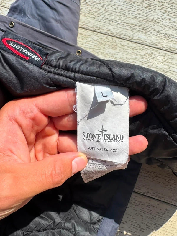 Stone Island 3L Performance Cotton With Primaloft Insulation Technology
