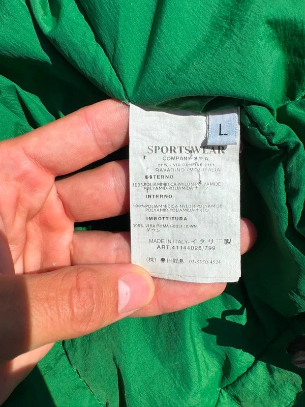 Stone Island Denims Coat in Green