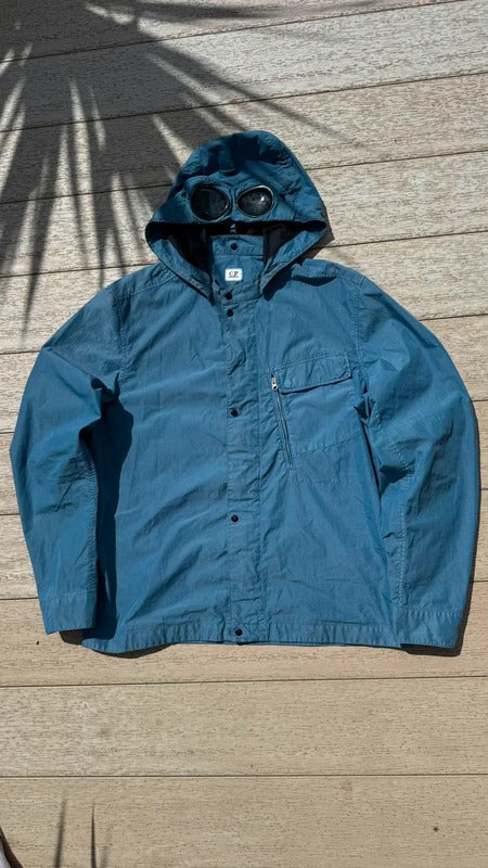 CP Company 50 Fili Jacket in Sky Blue