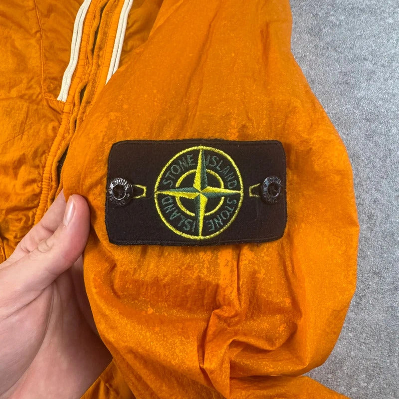 Stone Island Membrana TC Jacket in Orange