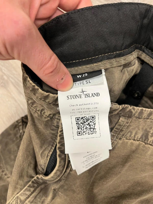 Stone Island Brown Cargos