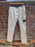 Stone Island Cargos in Cream