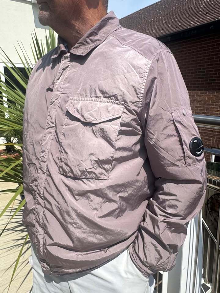 CP Company Chrome R jacket in Lavender