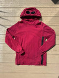 Red CP Company Goggle Hoodie