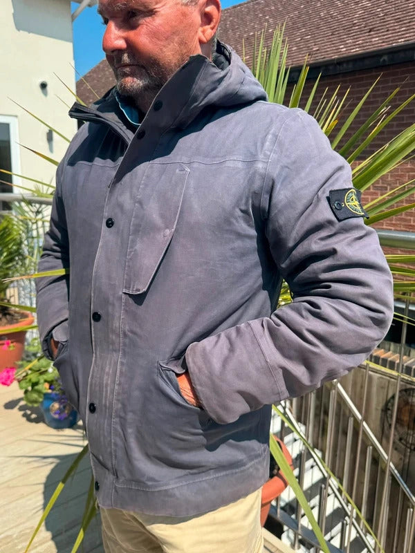 Stone Island 3L Performance Cotton With Primaloft Insulation Technology
