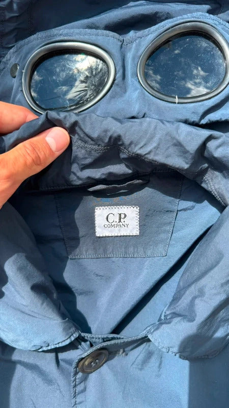 CP Company Goggle Nycra Jacket in Navy