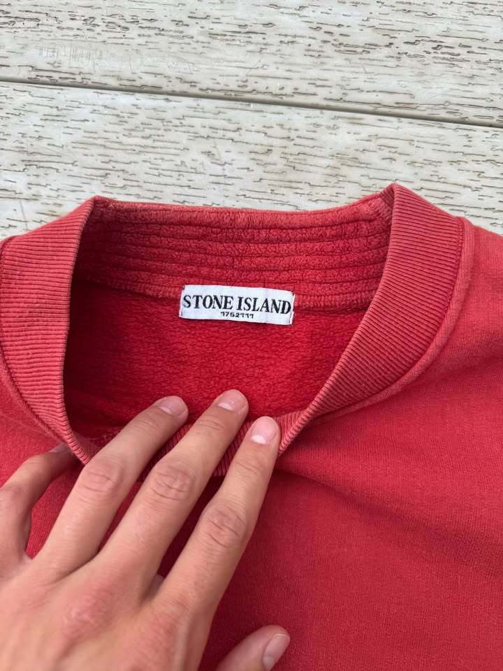 Stone Island Vinatage Crewneck in Red