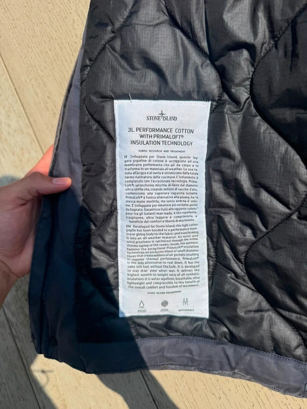 Stone Island 3L Performance Cotton With Primaloft Insulation Technology