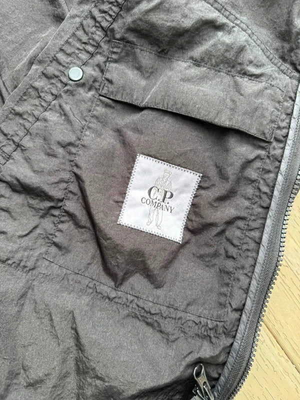 CP Company MTTN Hooded Jacket in Black