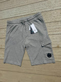 CP Company Cotton Cargo Shorts in Grey