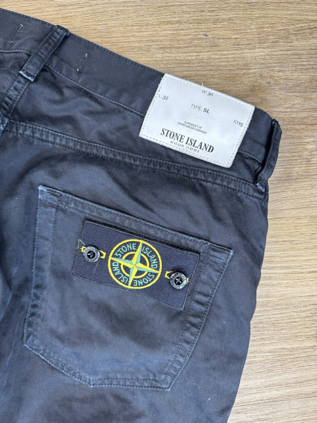 Stone Island AW2018 Black Cotton Jeans (Type SL) - W30 L32