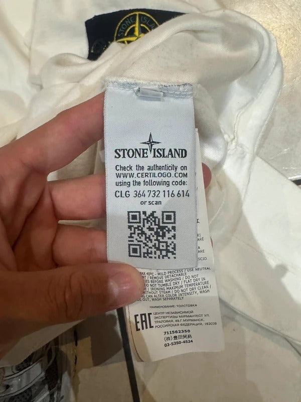 Stone Island Crewneck in White