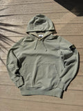 Stone Island Hoodie in Sage Green