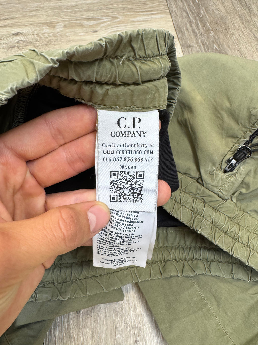 Khaki C.P. Company Cargos - Small
