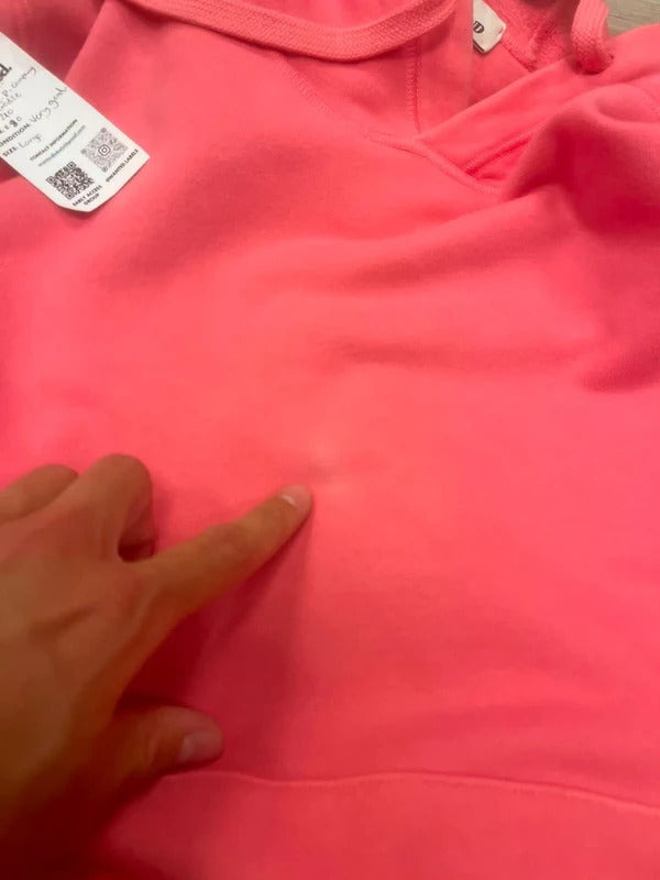 Stone Island Hoodie in Bright Pink