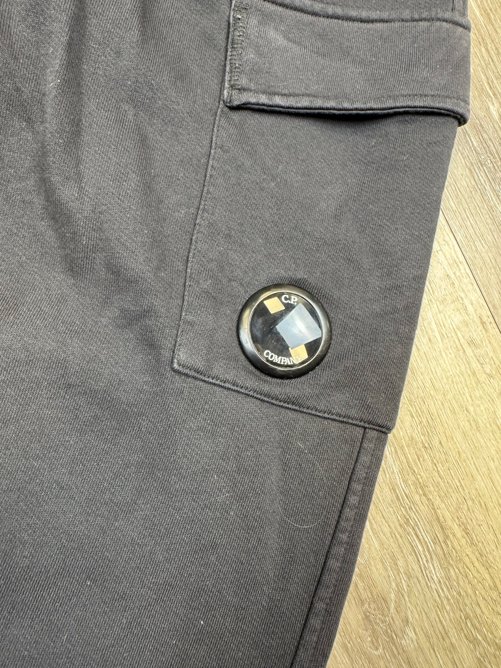 Black C.P. Company Lens Jogger Trousers - W34