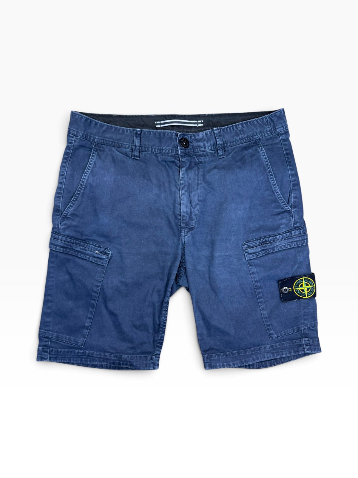 Stone Island Type SL Cargo Shorts - Blue - W30