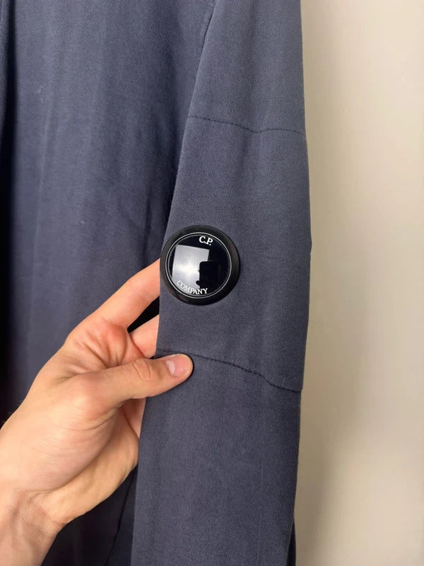 C.P. Company Quarter Zip in Navy