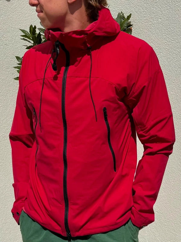 CP Company Red Protek Soft Shell Jacket