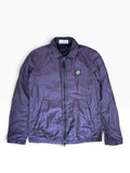 Stone Island AW2020 Purple Iridescent Nylon Seersucker Jacket - S