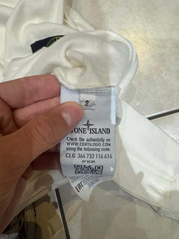 Stone Island Crewneck in White