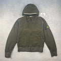 Khaki Stone Island Soft Shell-R Hooded Jacket