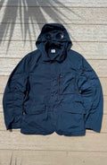 CP Company Goggle Nycra Jacket in Navy