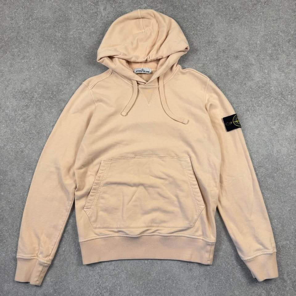 Light Pink Stone Island Hoodie