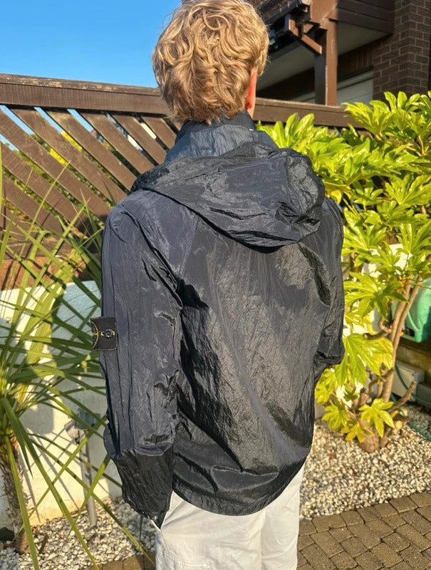 Stone Island Nylon Metal Jacket in Navy