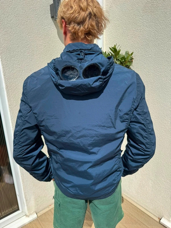 CP Company Goggle Nycra Jacket in Navy