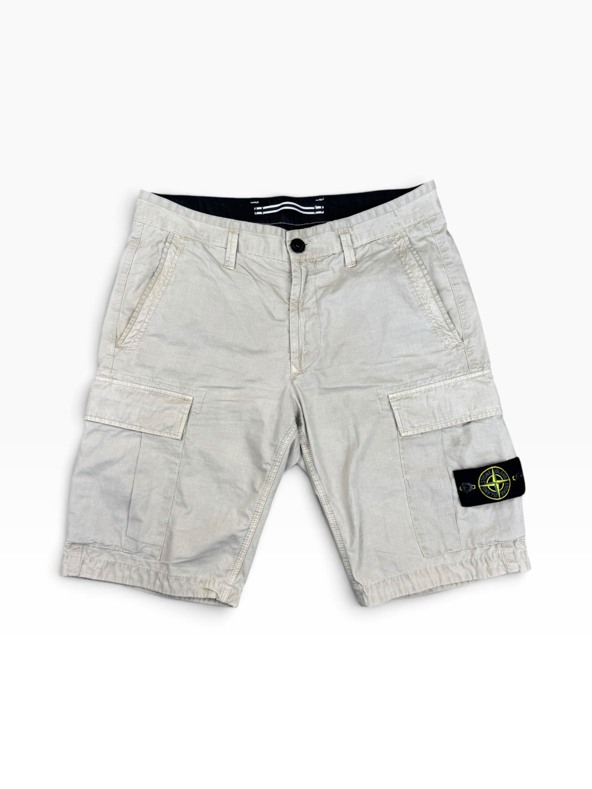 Stone Island Type SL Cargo Shorts - Stone - W30