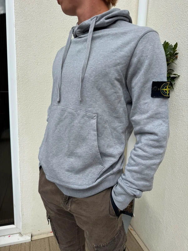 Grey Stone Island Hoodie