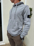 Grey Stone Island Hoodie