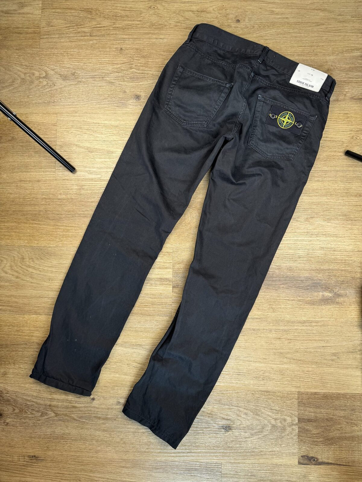 Stone Island AW2018 Black Cotton Jeans (Type SL) - W30 L32