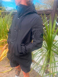 CP Company Black Fishtail Parka