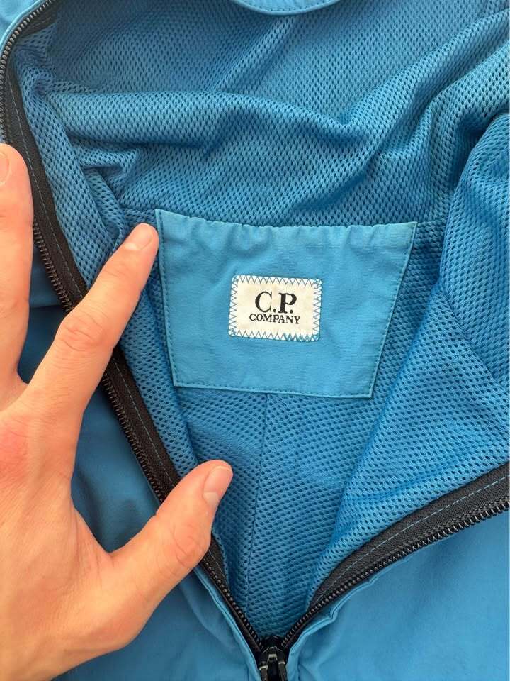 Blue C.P. Company Hooded Smock